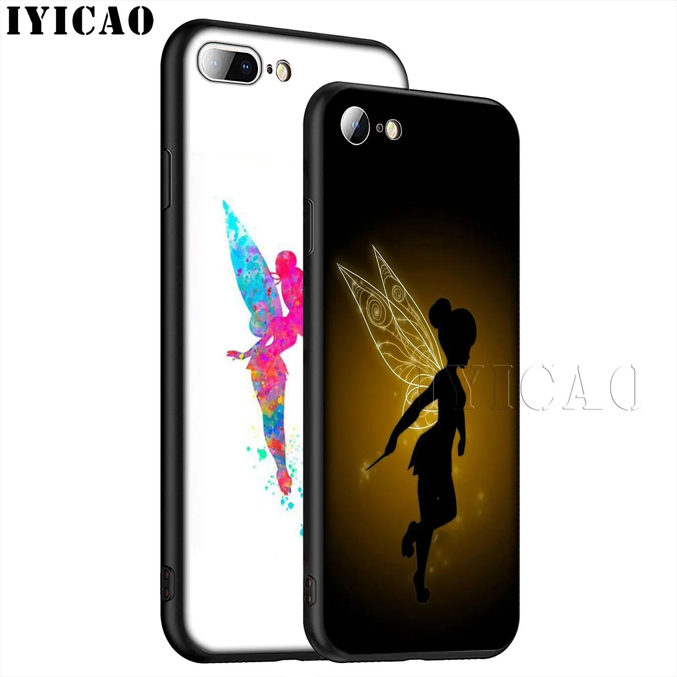 IYICAO Tinkerbell Феи tinker bell periwinkle Мягкий силиконовый чехол для телефона iPhone XR X XS 11 Pro Max 6 6S