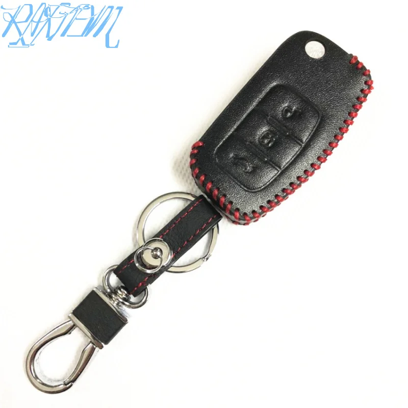 Кожаный чехол для ключей Ford Focus 2 3 Kuga Ecosport Fiesta Mondeo EDGE/C-MAX/S-MAX/B-MAX Ranger Explorer KA |