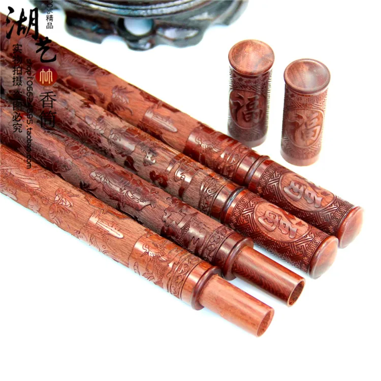 Розовое дерево анаглиф Восемь Бессмертных длинные joss палочки цилиндрические