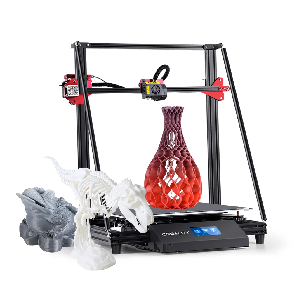 Creality 3D CR-10 Max 3d принтер DIY набор большой 3d принтер 450*450*470 мм автоматическое выравнивание печать с сенсорным экраном 8G TF карта