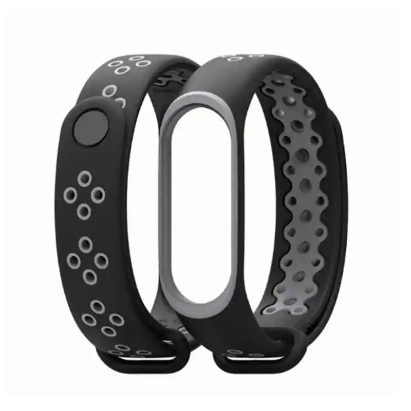 Mi Band 3 4 ремешок спортивный mi band 3 браслет для xiaomi mi band 4 3 браслет ремень Цветной силиконовый сменный ремешок смарт-браслета