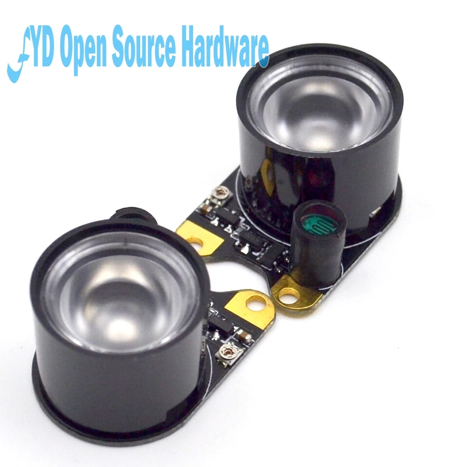 Raspberry pie широкий угол рыбий глаз камера комплект + LED Raspbery Pi инфракрасная лампа |