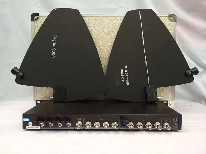 400 м dj звуковая система UHF 500 МГц-950 МГц цифровой 9000 4 канала расходник аудио микрофон микрофонная антенна дистрибьютор
