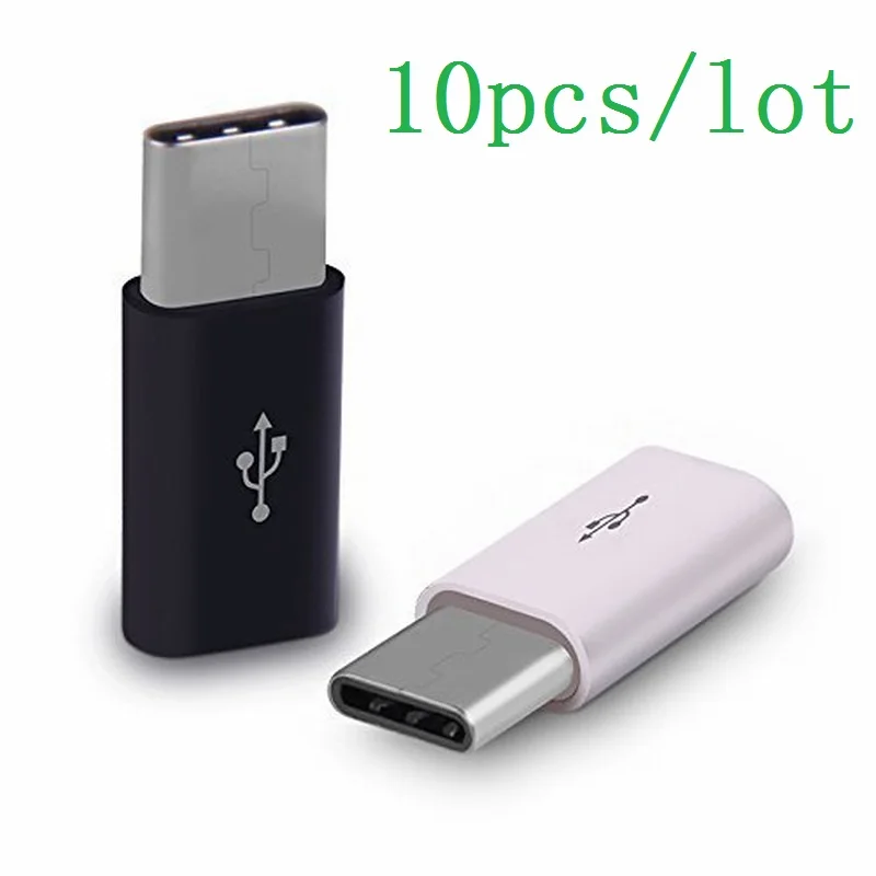 10 шт./лот адаптер типа C для Xiaomi Mi A1 5X Mi5X Mia1 Oneplus 3t 5 3 LG g5 Samsung S8 Plus Micro USB Type c C|adapter type-c|lot