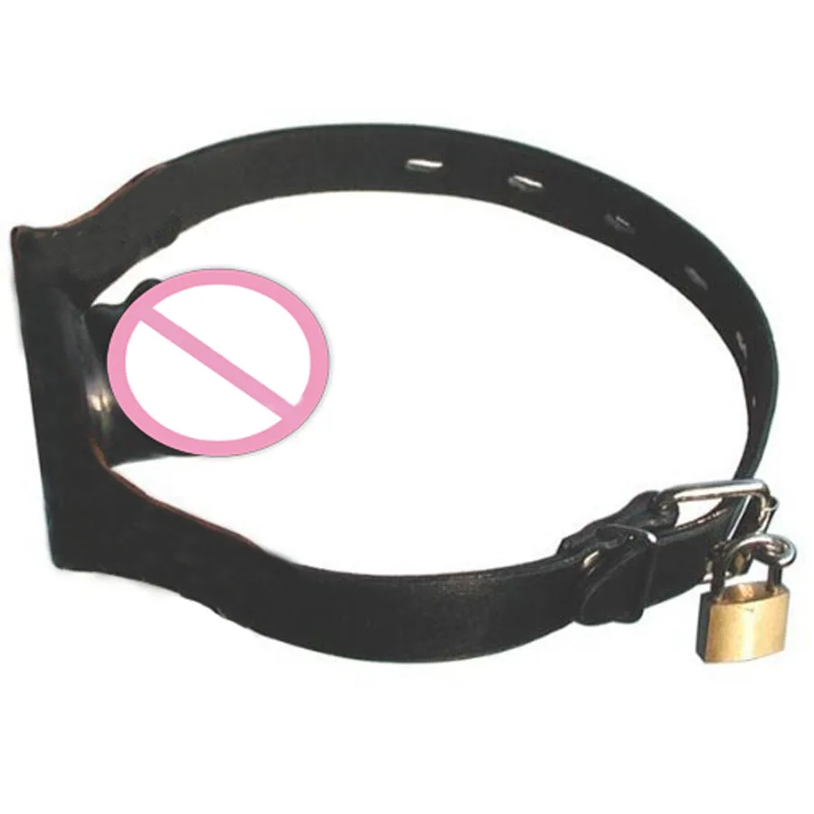 BDSM Связывание Сдержанность Cock Рот Кляп Замок Пряжки Силиконовая Укус Пениса