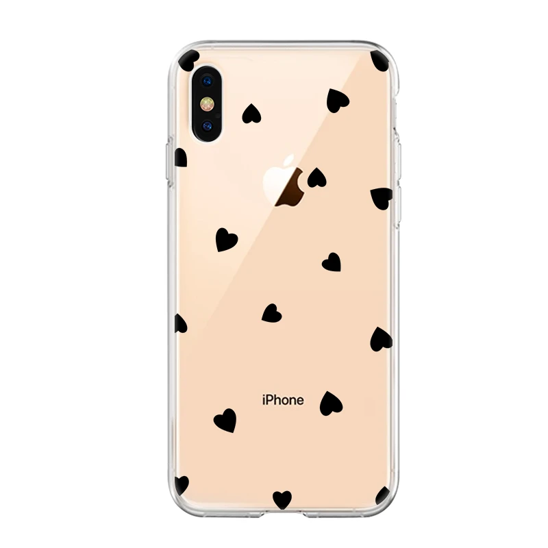 27 Чехол с изображением фламинго и кактуса для iPhone 7, 8, 6, 6S Plus, X, XR, XS, Max, 5 S, SE, цветочный лист, мягкий прозрачный силиконовый чехол из ТПУ, чехол - Цвет: 27