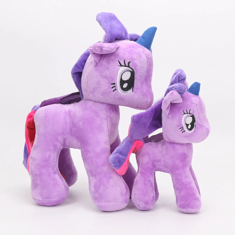 Игрушки My Little Pony Princess Cadence Celestria Rarity Pinkie Pie, плюшевые мягкие куклы, 22-40 см