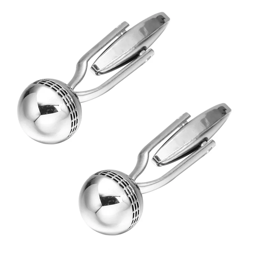 Запонки MeMolissa в виде витрины модные серебристые запонки для регби свадебное