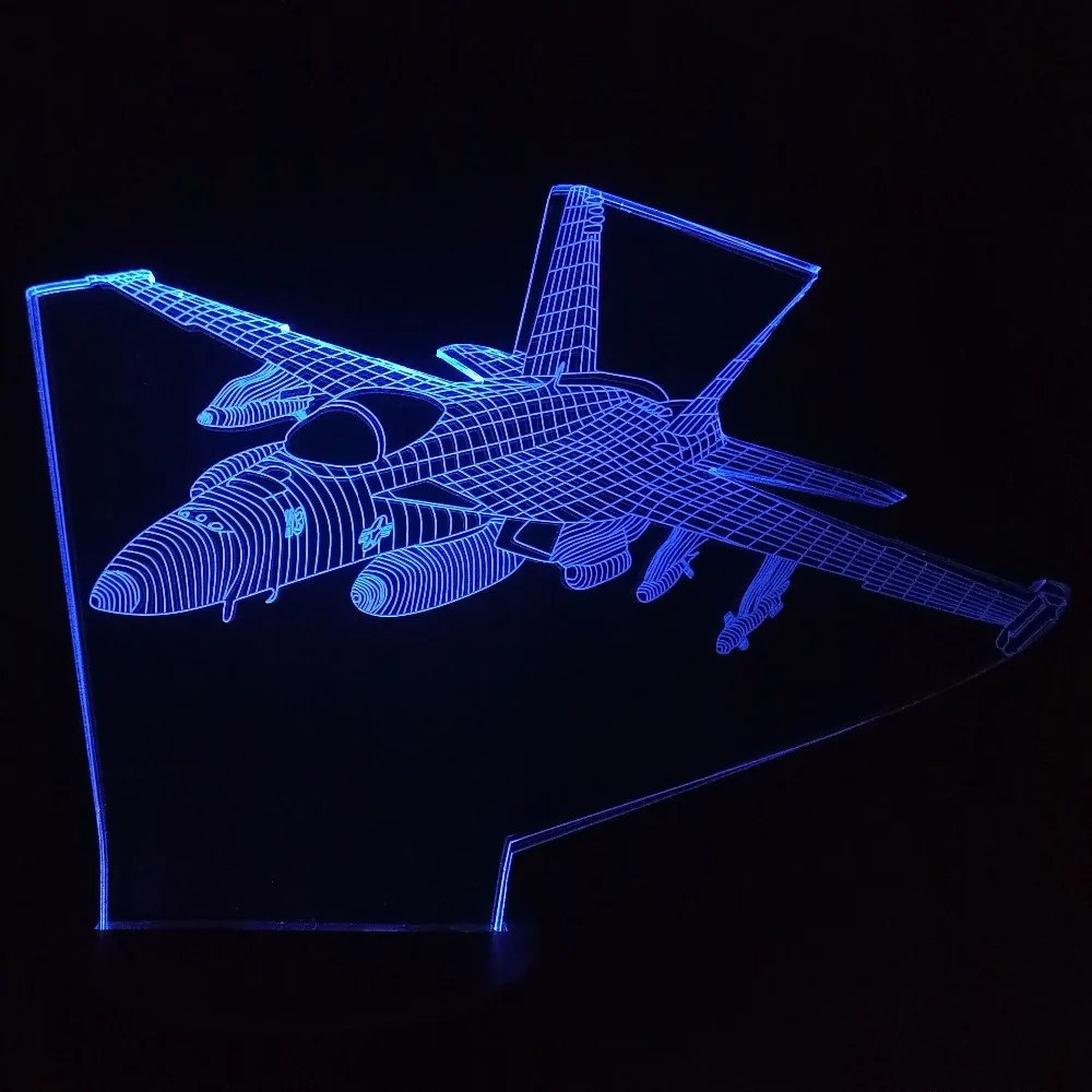 Светодиодный ночник 3D для домашнего декора настольный светильник моделирования
