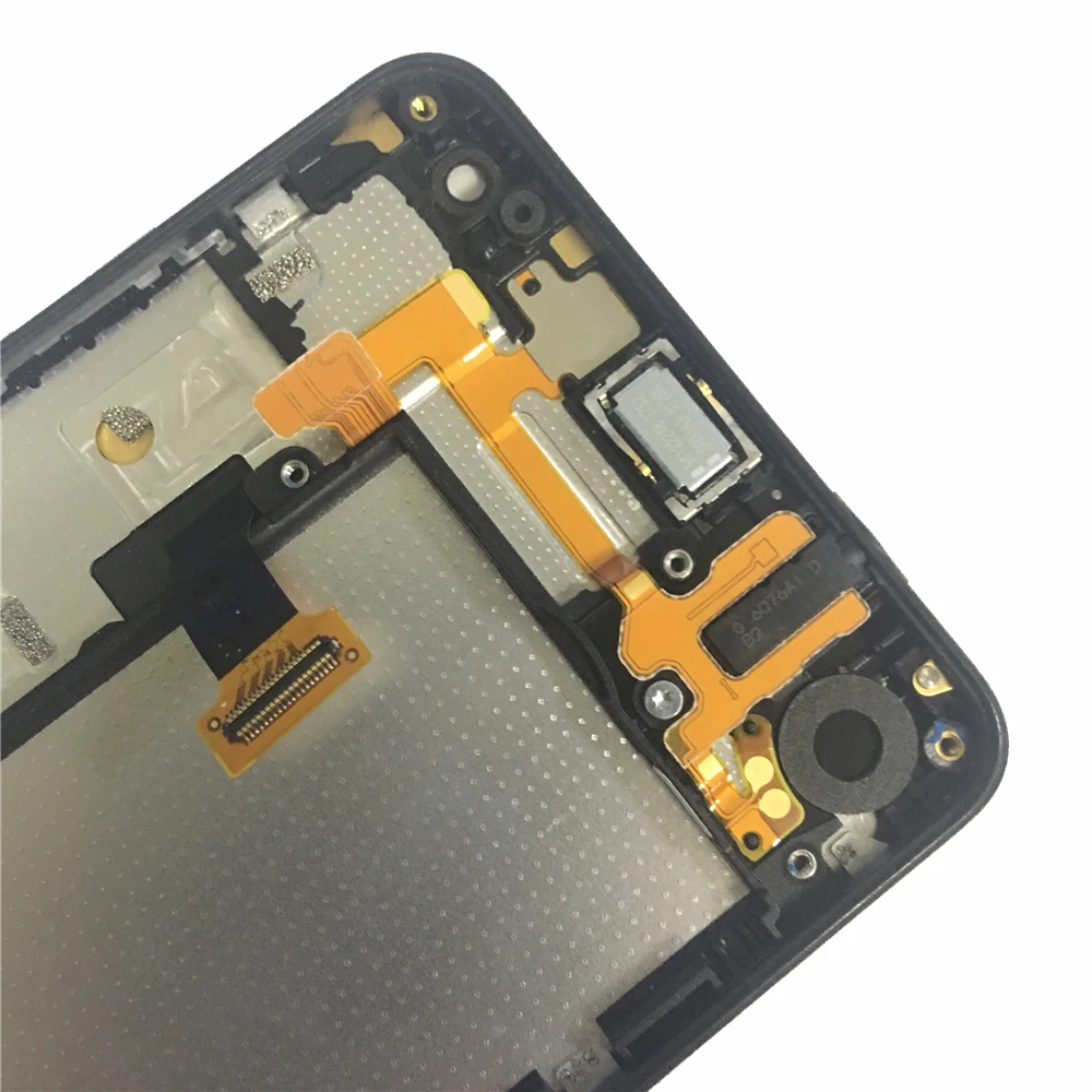 Новый ЖК дисплей сенсорный экран дигитайзер сборка LCDs с рамкой для Microsoft Nokia Lumia 650