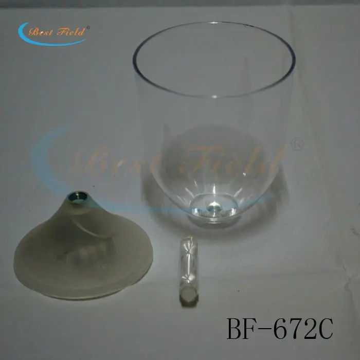 

Free shipping 48pcs/lot 235ML/8OZ LED Light-Up Drink Glasses Flashing Acrylic Blinking wine Glass Barware