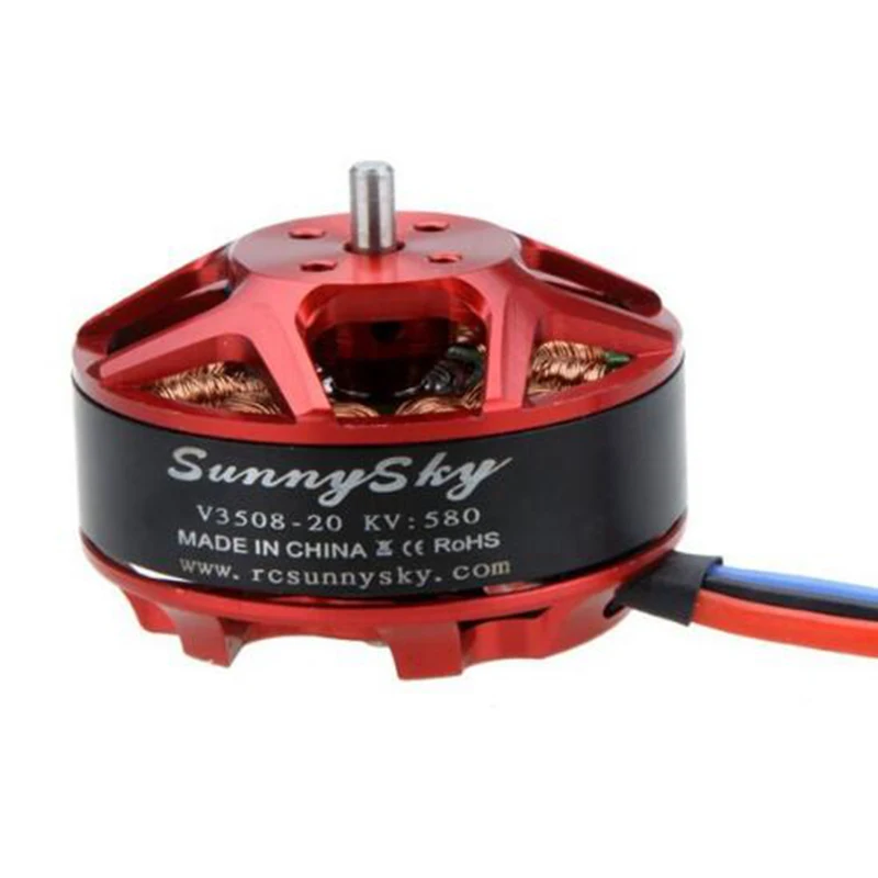 Оригинальный бесщеточный двигатель Sunnysky V3508 380KV 580KV 700KV 4S 6S для мультикоптера