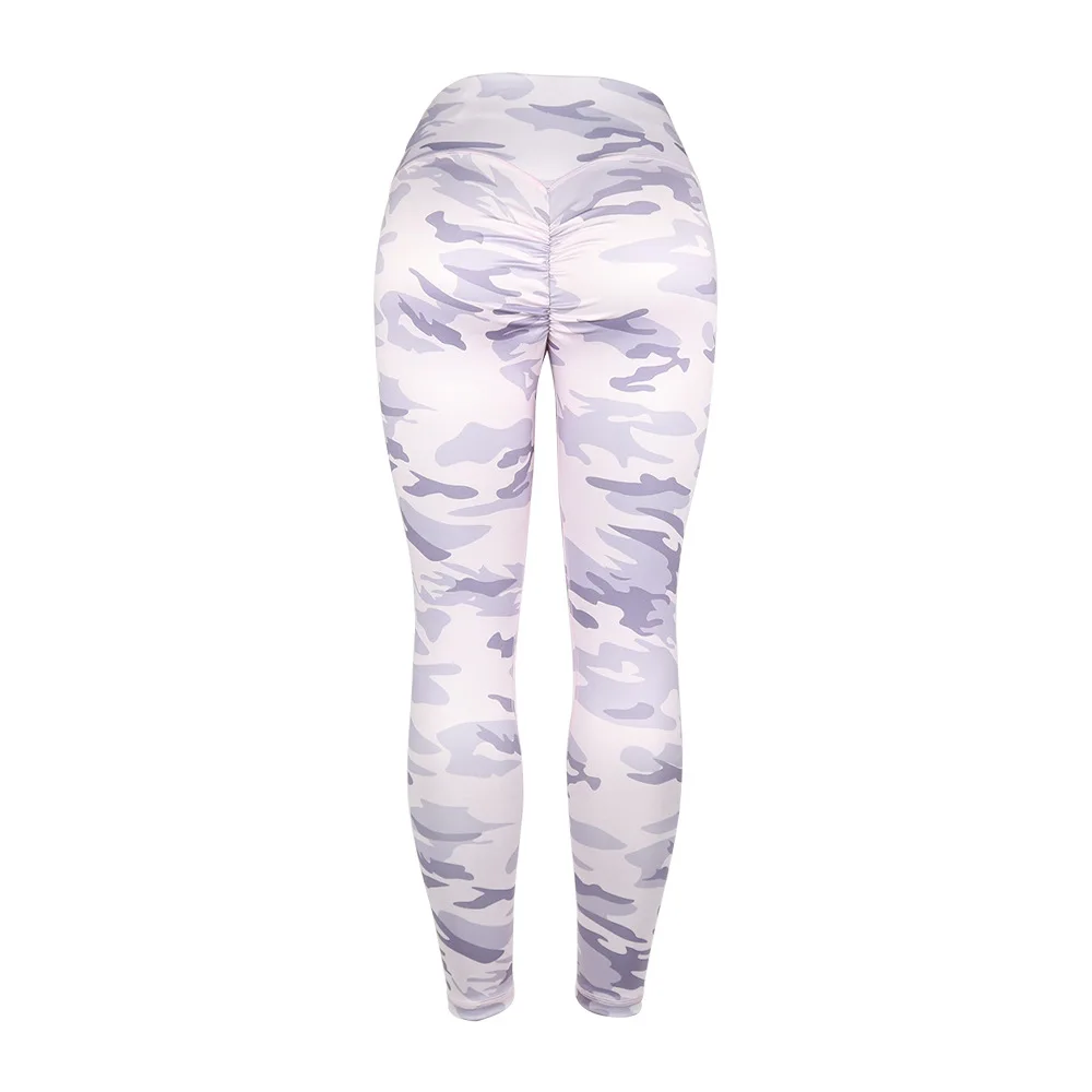 New Fashion Camouflage Printing Elasticity Leggings Camouflage Fitness Pant Legins Casual Milk Legging For Women size S-XL