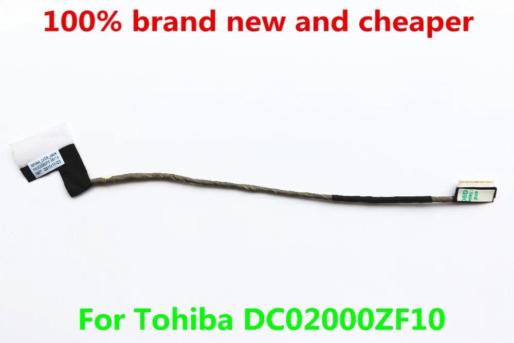 Новый ЖК кабель DC02000ZF10 для TOSHIBA NB300 NB301 NB303 NB305 LCD LVDS кабель|cable rg-6u|cable standardnew vga cable |