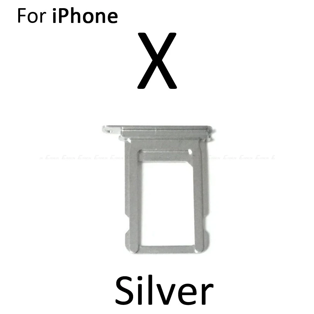 Высокое качество sim-карты лоток для iPhone X XS Max Sim держатель Слот Запасные части