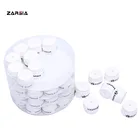 60 шт. Бесплатная доставка новый профиль Теннисная ракетка хватом сверху ощущение сухости ракетки для бадминтона через ручки (белый)