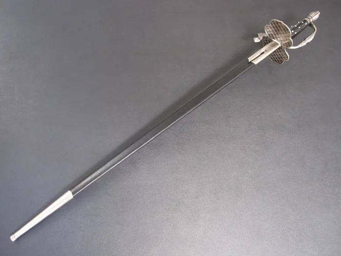 S3504 испанский Зорро мушкетерный меч перфорированная витая бабочка D GUARD