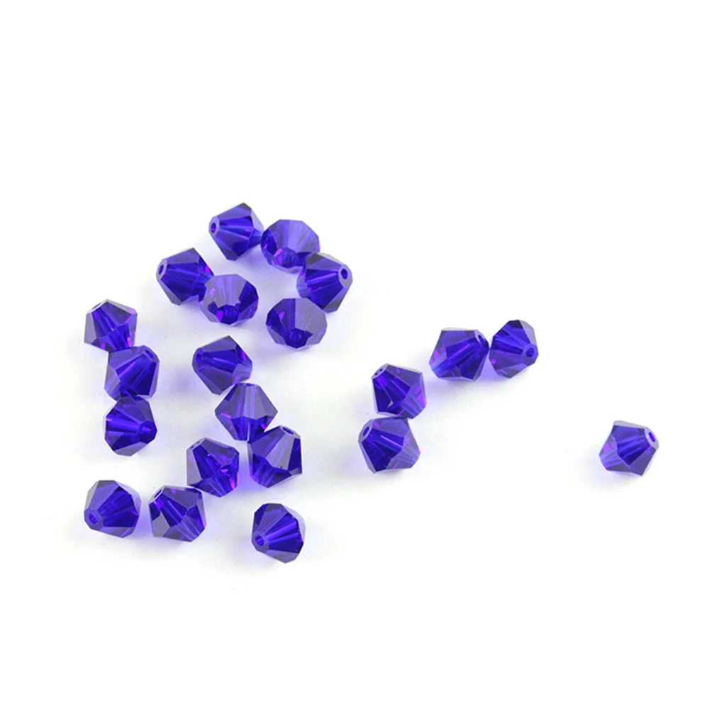 8 мм 1440 шт темно-синий цвет дешевое стекло Bicone Beads большие бусины для свадебного