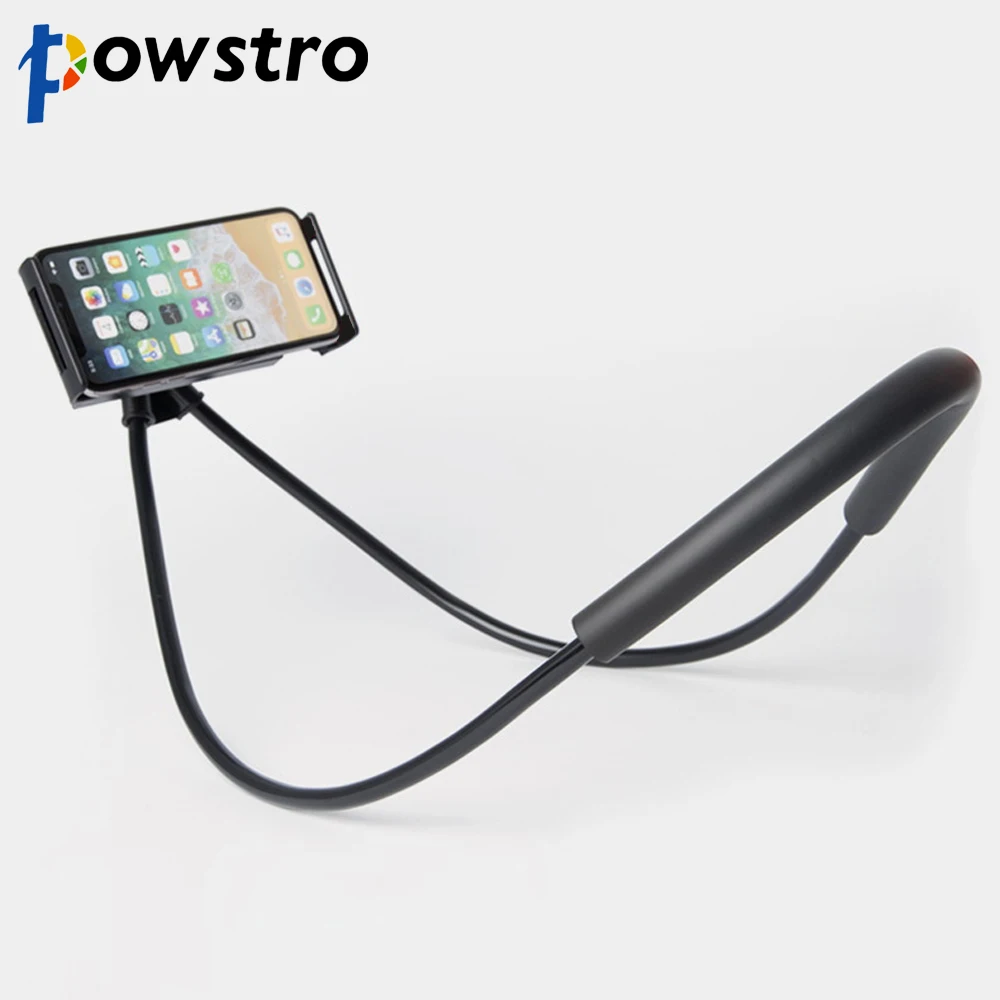 Ленивый держатель для телефона iPhone подставка мобильного с вращением на 360