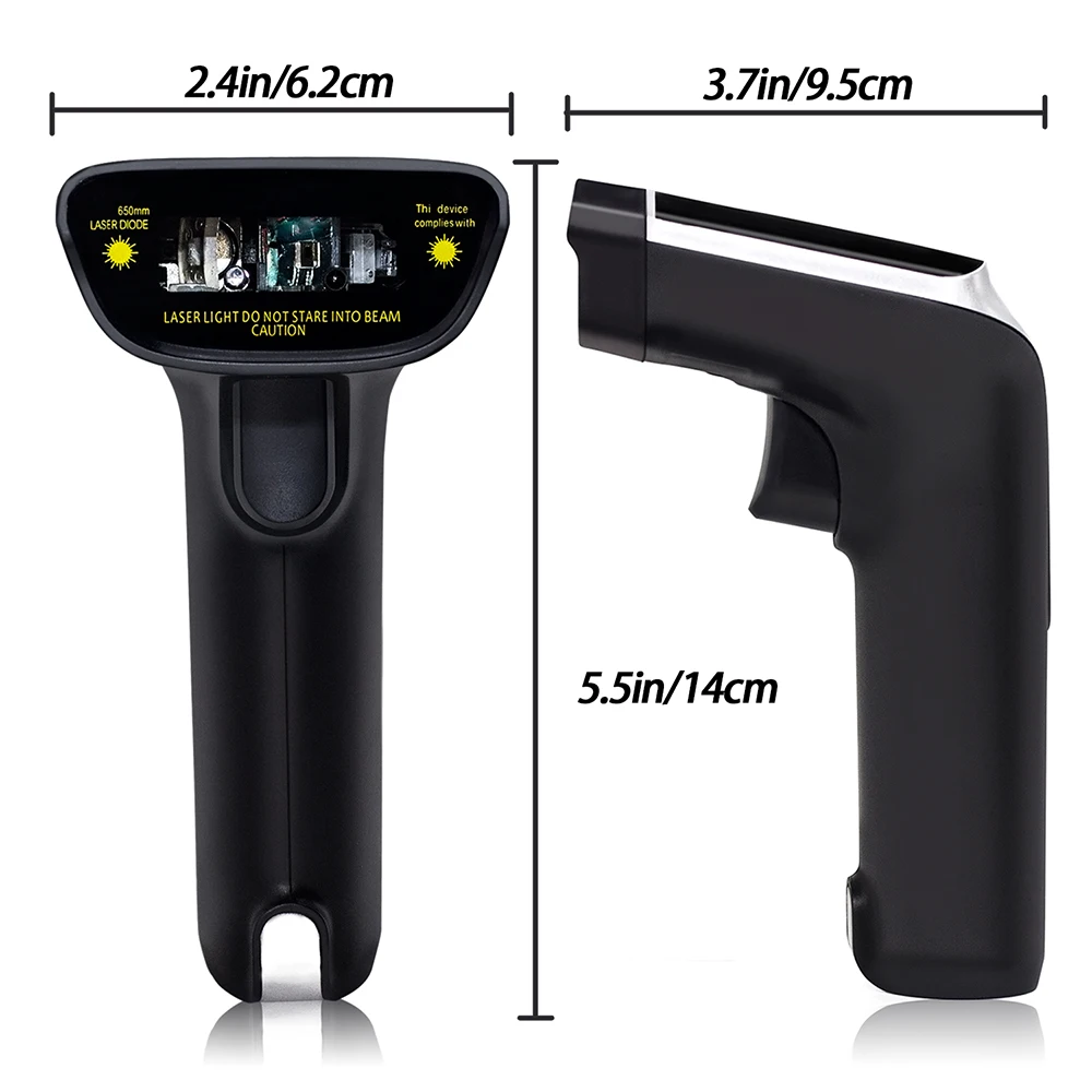 Ручной сканер штрих-кода считыватель USB проводной 1D для POS | Компьютеры и офис