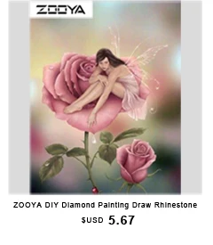 ZOOYA DIY Алмазная Вышивка картина три пингвина ходьба по снегу наклейки на стену ктузы по номерам наборы для вышивки крестом AT969