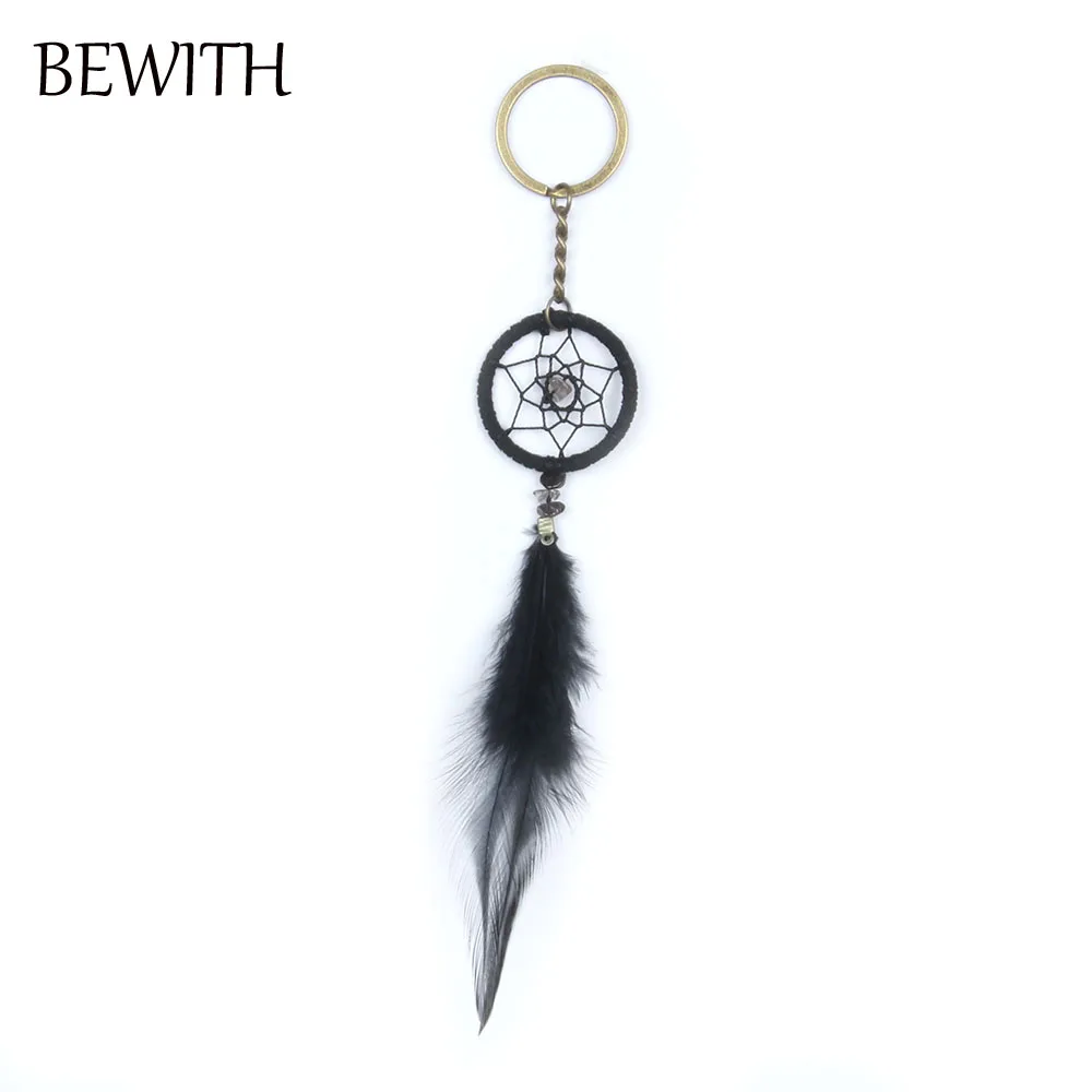 Винтажный мини черный кулон индийский Ловец снов ручной работы орнамент Dreamcatchers