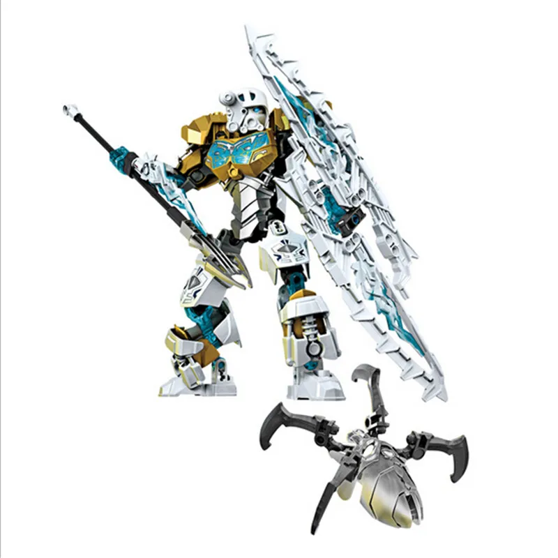 Бионикл маска света детская копака мастер Ice BIONICLE Building Block цифры Игрушечные