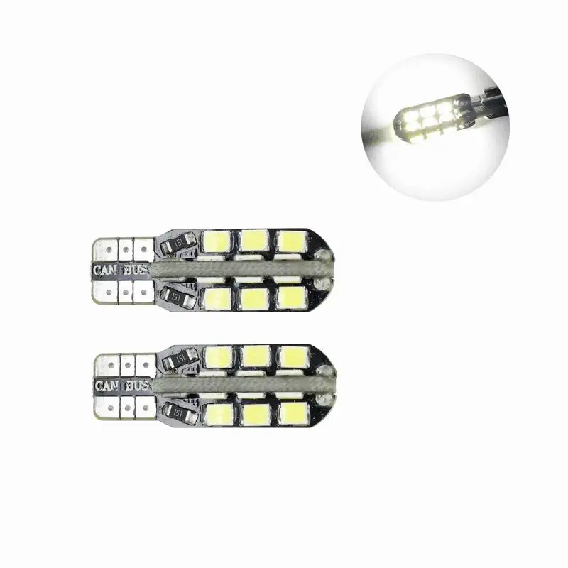 2 шт./лот высокая яркость T10 SMD2835 CANBus светодио дный лампочки | Автомобили и