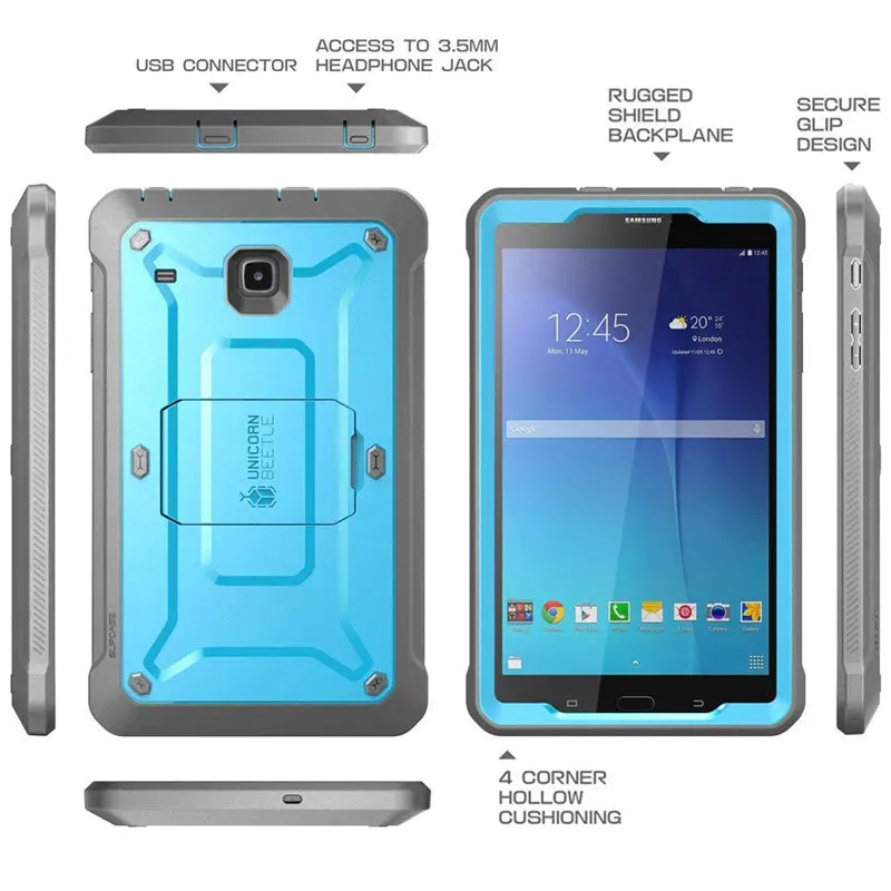 Для Samsung Galaxy Tab E 8,0 чехол SUPCASE UB Pro полный корпус Прочный гибридный защитный чехол со встроенным защитным экраном