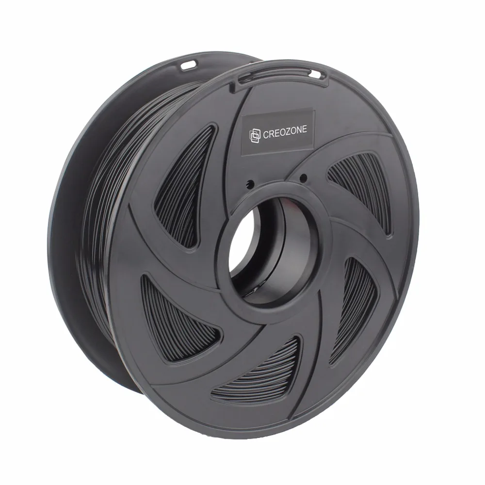 CREOZONE Premium PETG Филамент 1,75 мм 1 кг катушка большая прозрачность и ясность 3d принтер нить питания 7 цветов