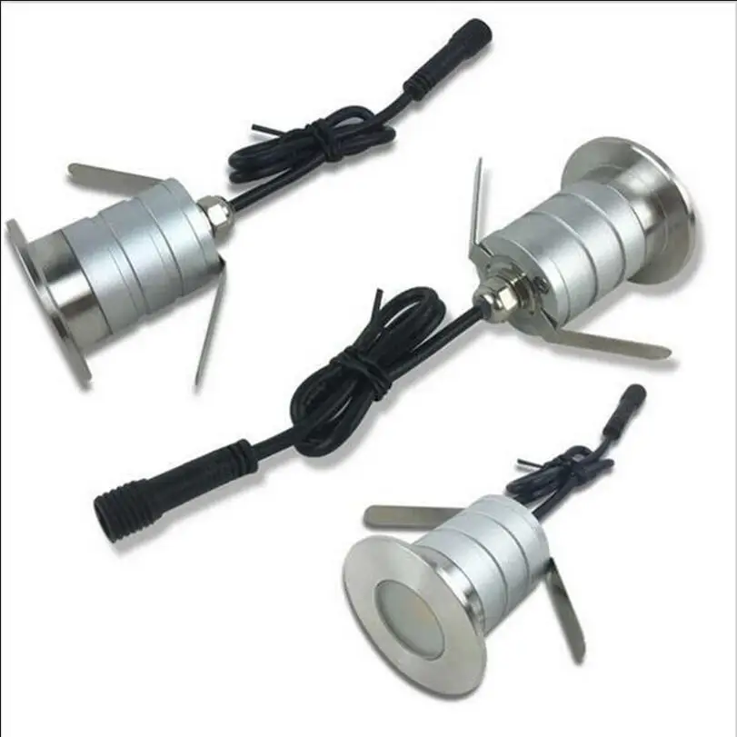3 Вт светодиодный подземный светильник IP67 DC12V 24V CREE встраиваемый напольный