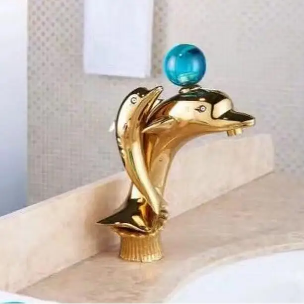 Латунный Смеситель для раковины однорычажный кран ванной комнаты горячей и