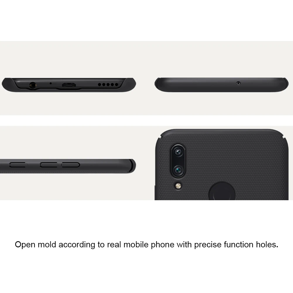 Huawei P Smart чехол NILLKIN матовый защитный ПК Жесткий Чехол для huawei P Smart+ Plus 6,2 дюйма