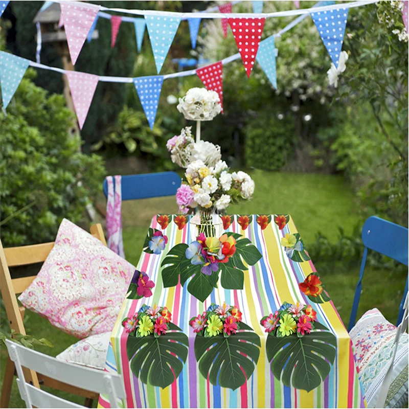 Свадебное украшение имитация черепахи листья цветок гирлянда для детского душа