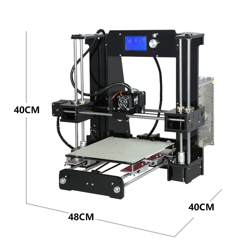 Дешевые Anet ET4 A6 Impresora 3d принтер высокой точности Reprap Prusa i3 3D принтер DIY комплект офф-лайн печати с PLA нитью