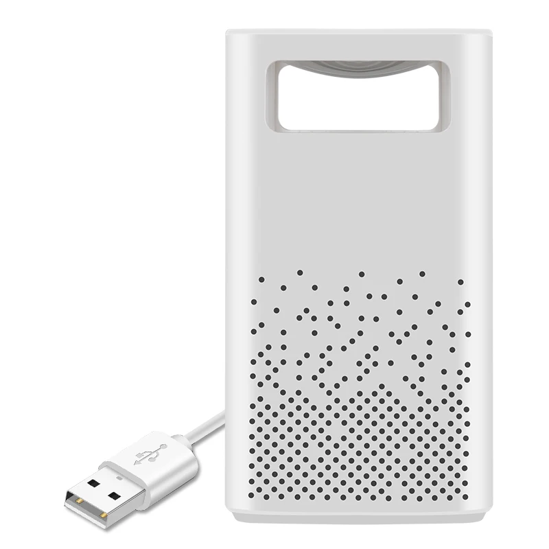 mos011-wht USB Москитная лампа для управления москитами ловушка летающих насекомых-убийца светодиодный светильник от мотыльков, мух-убийца высокого качества - Цвет: mos011-wht