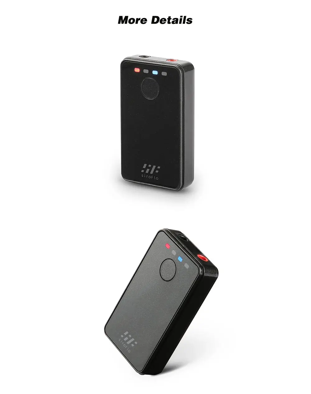 Siroflo 2-в-1 Bluetooth передатчик и приемник, 3,5 мм Aux аудио Bluetooth передатчик адаптер переменного тока, AEC ANC Шум шумоподавления
