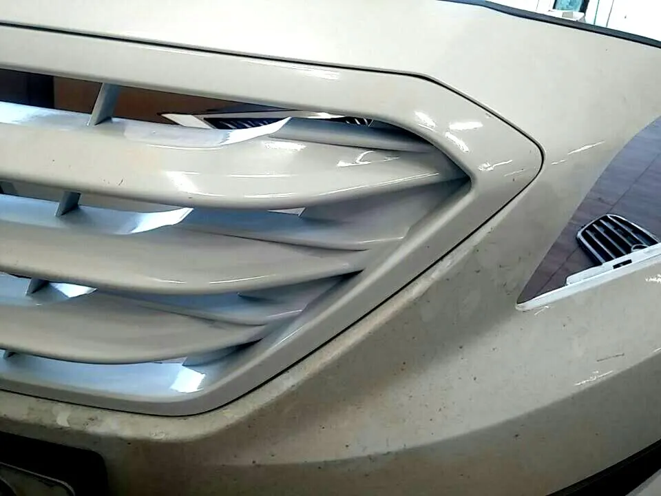 Высокое качество ABS передняя решетка автомобиля без эмблемы для Hyundai SONATA 9 2015