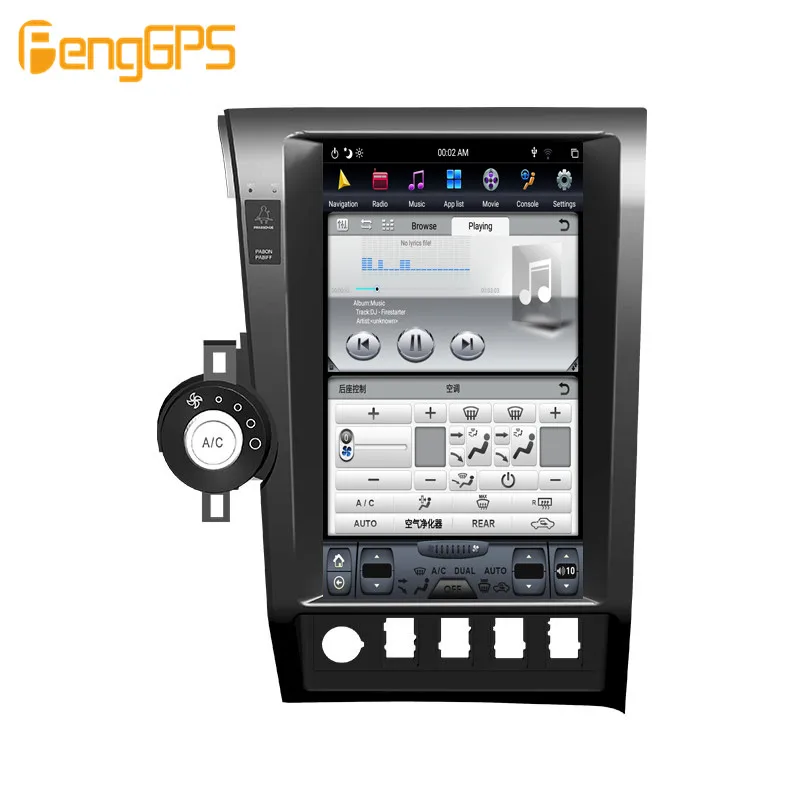 Автомагнитола Tesla style 2 din Android 8 1 стерео GPS-навигация для Toyota Tundra 2007-2013 без DVD-плеера