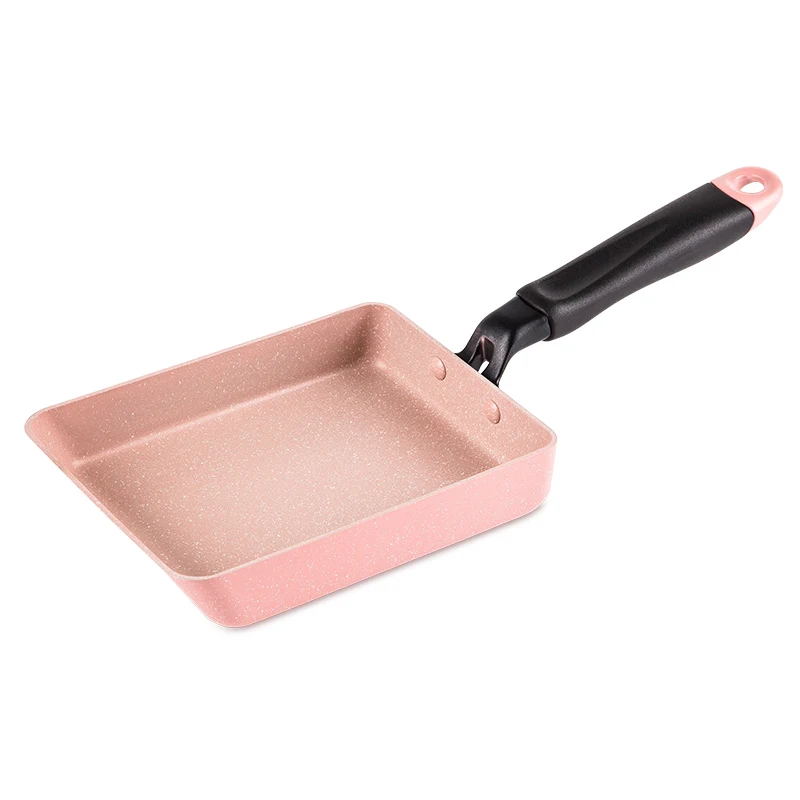 

Justcook 13.5x18.5 CM Japanese Tamagoyaki Pan Non-stick Frying Pan Egg Pan Pancake Pot General Use for Gas and Induction Cooker