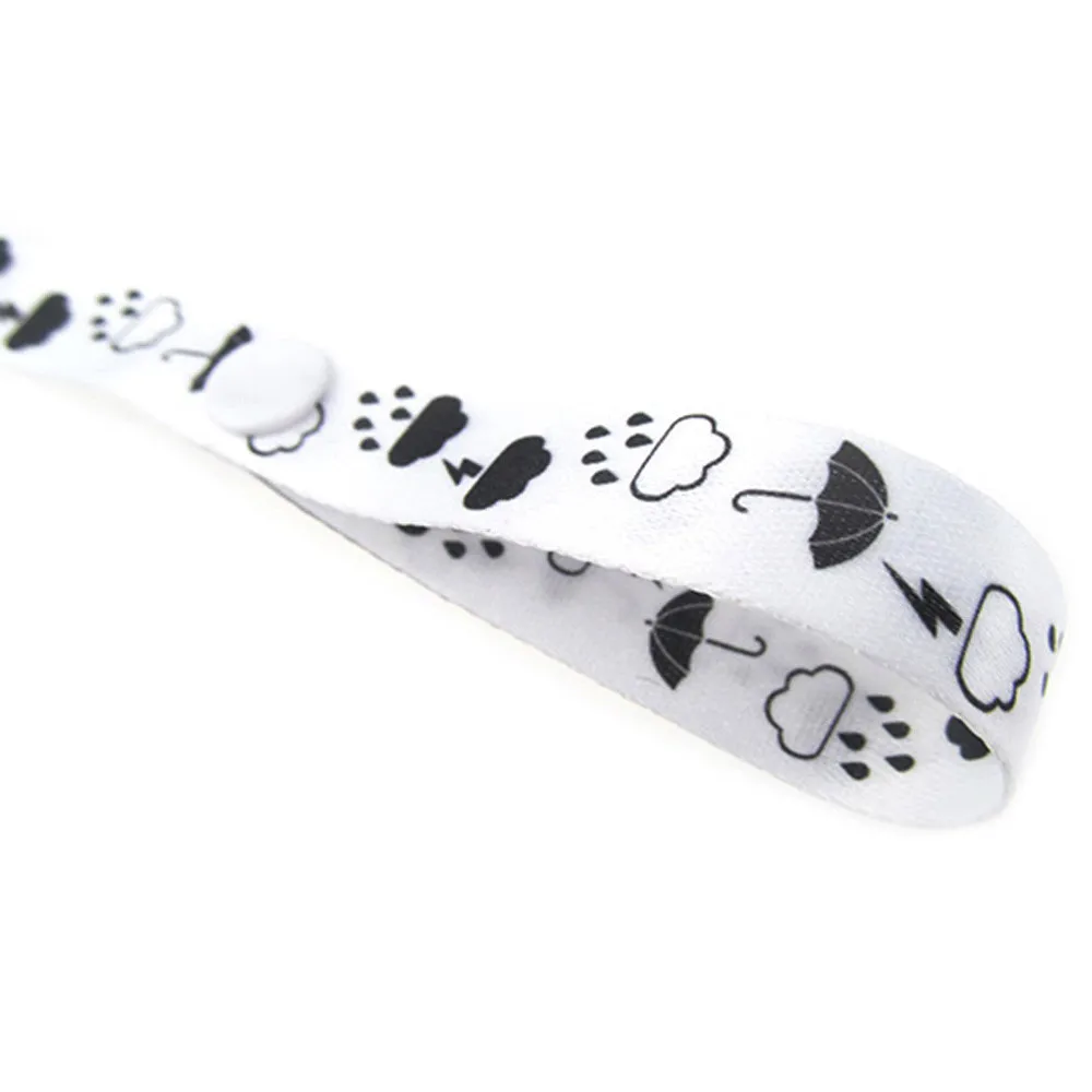 60cm*1.5cm Baby Anti-Drop Hanger Belt Holder Toys Stroller Strap Fixed Car Pacifier Chain High quality For baby Supplies#5 - Цвет: E2