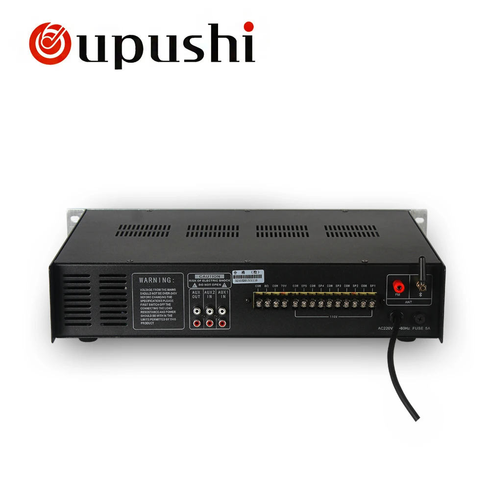 Лучшие продажи 5 зон усилитель oupushi bluetooth amp 60 ВАТТ fm радио|bluetooth amp|best amplifieramp |