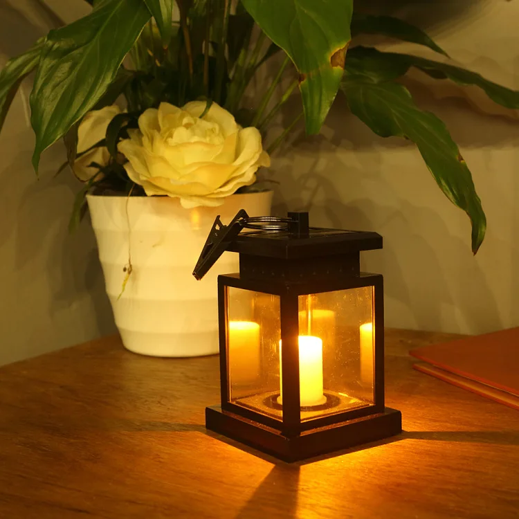 

Black 1.2v Waterproof Wireless Led Solar candle Light Lamp for Garden Decoration Outdoor Exterior Home Terrace House
