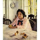 5d алмазная вышивка, девушка и персик diy алмазная живопись вышивка крестиком для детей головоломка мозаика ремесла Y0812