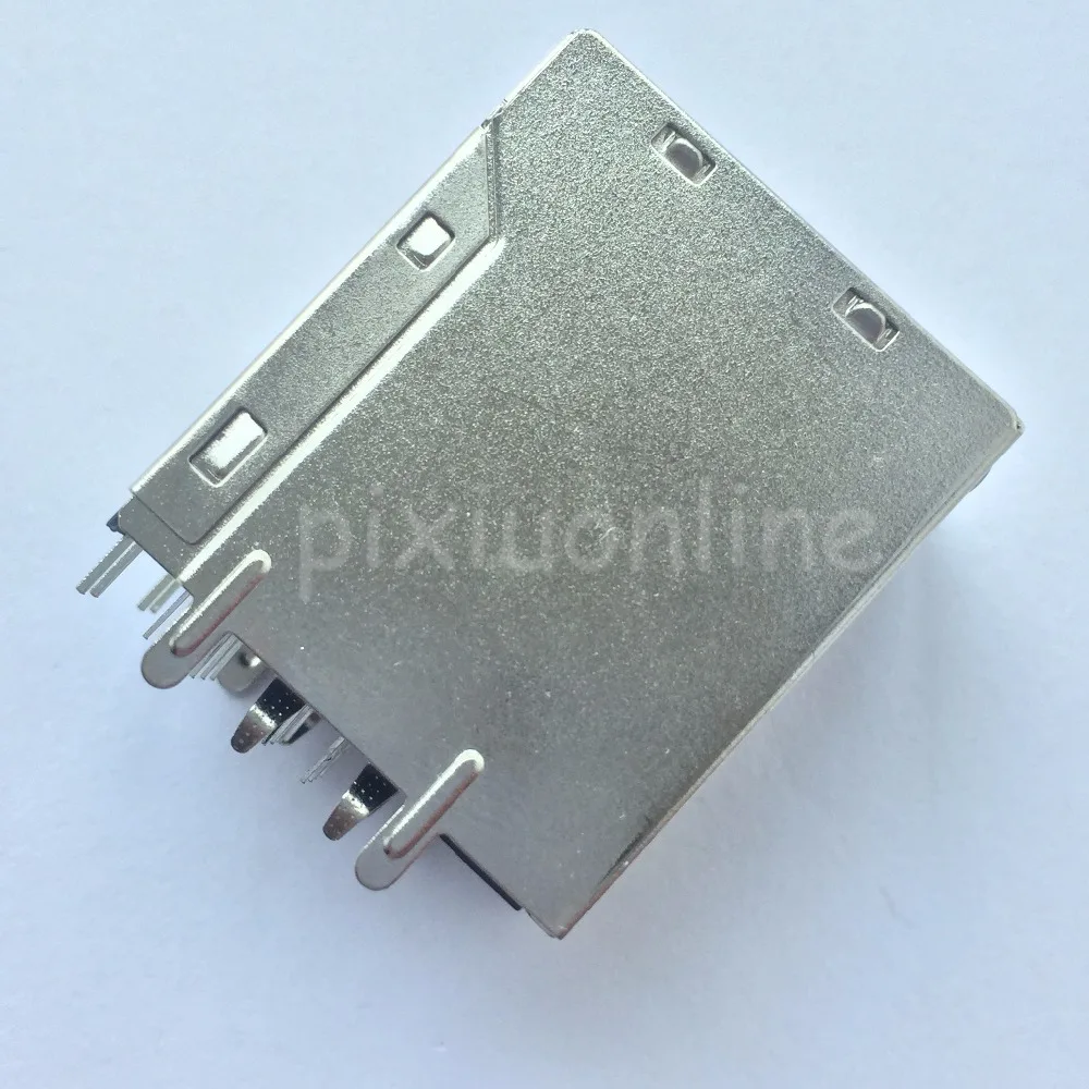 1 шт. G40Y RJ45 USB Ethernet кабель гнездовой разъем с 2 светодиодами для подключения данных