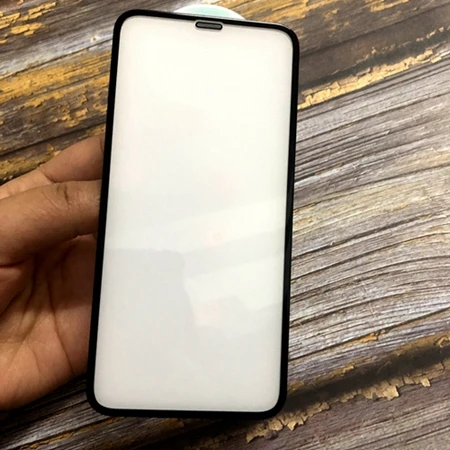 4D Анти-пыль полное покрытие из закаленного стекла протектор экрана для Iphone 11 pro max X Xr Xs max HD наушник изогнутая твердость защита - Цвет: Iphone Xr 6.1inch
