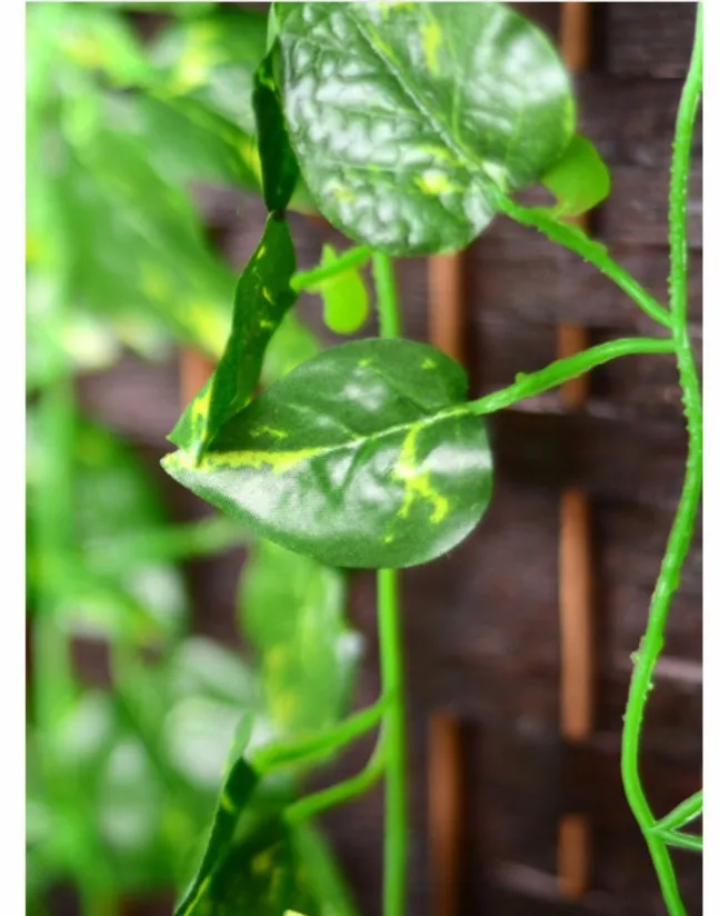 Искусственные листья из ротанга 6 шт./Лот 200 см|artificial vine|leaves for decorationartificial vine leaves |