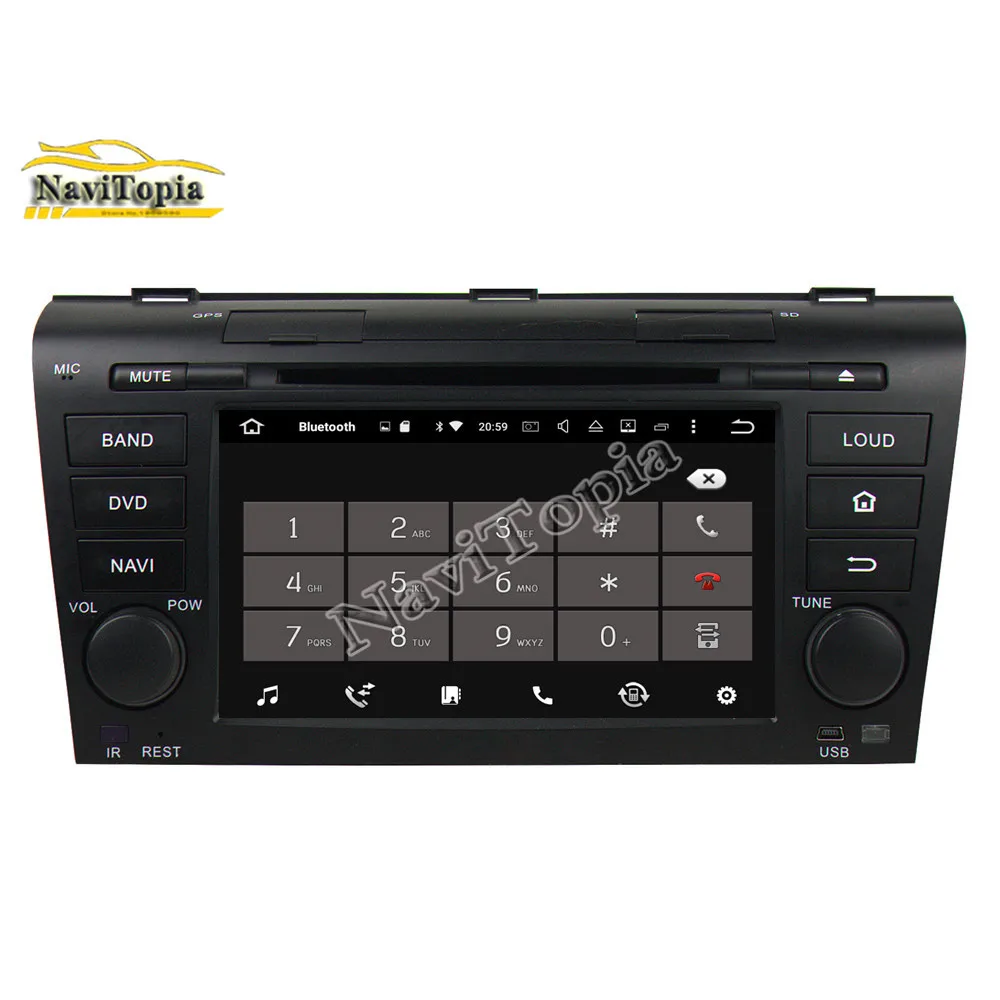 NAVITOPIA 4 Гб + 32 г Octa Core Android 9 0 автомобиль радио для Mazda 3 2004 2005 2006 2007 2008 2009 DVD gps