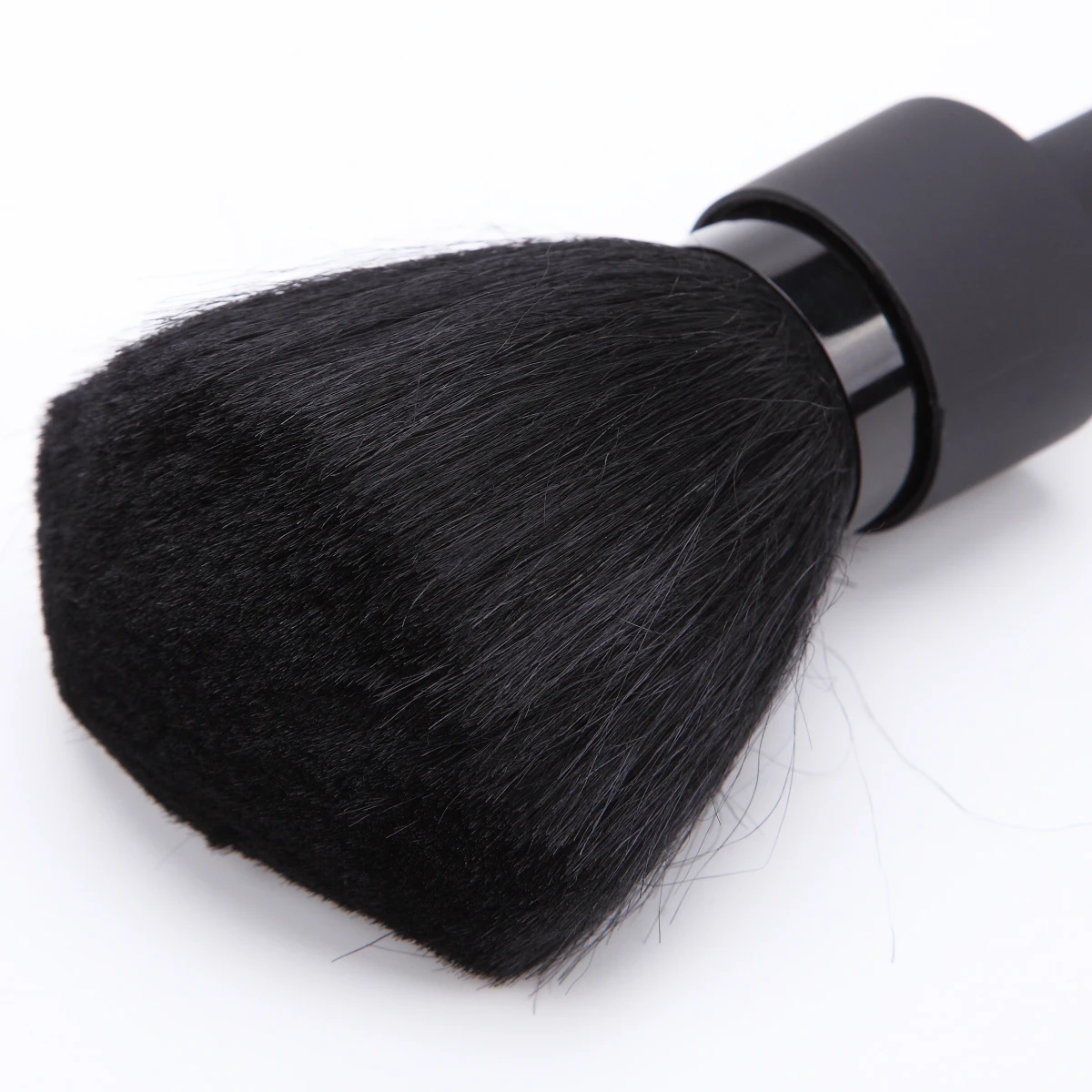 Черная мягкая для шеи Пылесосы лица Парикмахерская Чистка волос удаляемая щетка