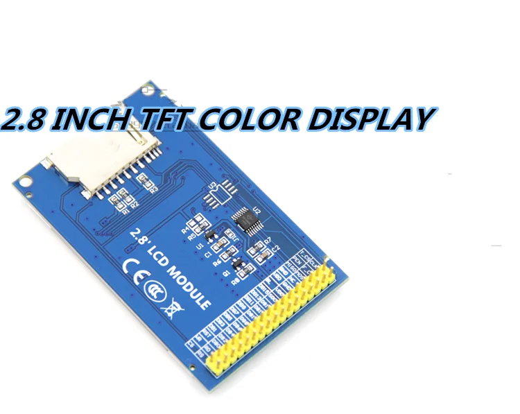 2 8 дюймов TFT с сенсорной панелью цветной дисплей PCB ЖК-модуль 34 pin экран |